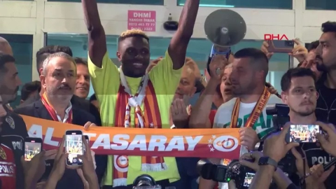Osimhen'in İstanbul'a gelişinde internet rekoru kırıldı