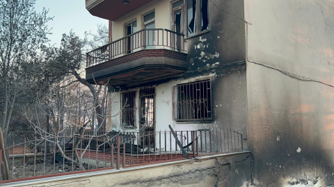 Çanakkale'de orman yangını/ Ek fotoğraflar