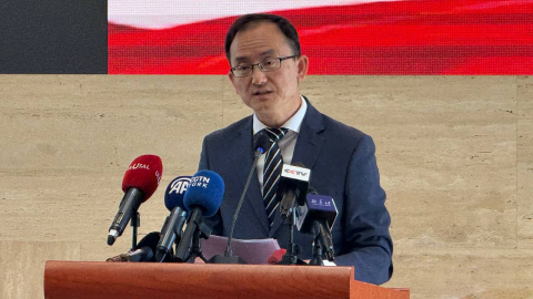 Çin Büyükelçisi Xuebin: Çin halkı, barışı yorulmak bilmeden aramaktadır