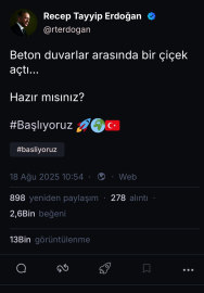 Cumhurbaşkanı Erdoğan, NSosyal'e katıldı