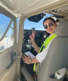 Düşen eğitim uçağında ölen pilot adayı Berfu, toprağa verildi