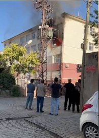 Şanlıurfa'daki Hilvan Hükümet Konağı’nda yangın