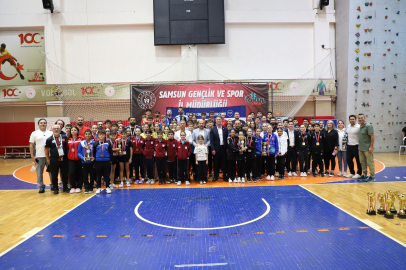 Trampolin Cimnastik Kulüpler Arası Türkiye Şampiyonası Samsun’da yapıldı