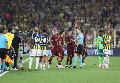Trabzonspor camiasından hakem tepkisi