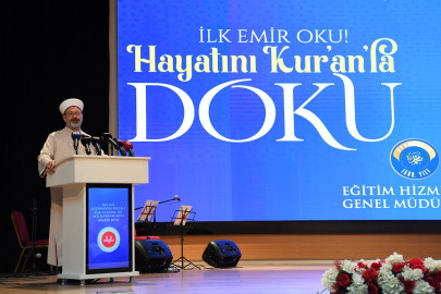 Ali Erbaş: Toplumu aşırılıklardan uzak tutmanın yolu eğitim programlarıdır