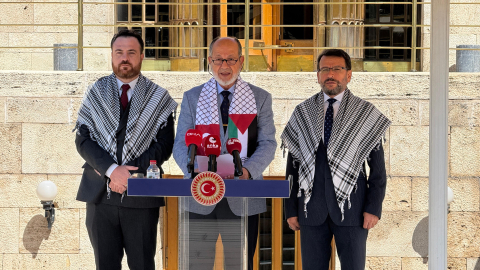 Yeniden Refah Partili Yüksel: Sumud filosunun akıbetini sonuna kadar takip edeceğiz/ Görüntü eklendi