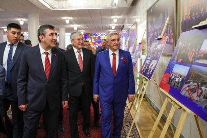 Cumhurbaşkanı Yardımcısı Yılmaz, ‘Kırgızistan - Türkiye Manas Üniversitesi’nin 30’uncu Yıl Dönümü' programına katıldı