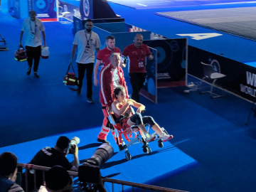Evin Demirhan Yavuz sakatlığına rağmen bronz madalya kazandı