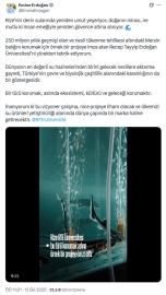 Emine Erdoğan'dan, mersin balığını koruma projesine ilişkin paylaşım