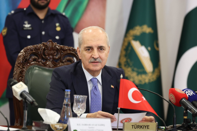 TBMM Başkanı Kurtulmuş, ‘Azerbaycan, Pakistan ve Türkiye Üçlü Parlamento Başkanları Toplantısı’ kapanışında konuştu