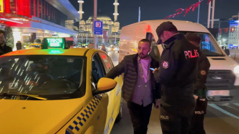İstanbul - Beyoğlu'nda 'Huzur İstanbul' denetimi