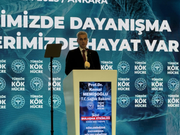 Bakan Memişoğlu: Bugüne kadar 7 bin 500'den fazla hastamıza kök hücre sağlanmıştır