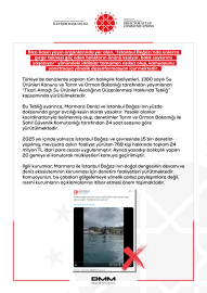 DMM'den 'Gırgır balıkçılığı' açıklaması