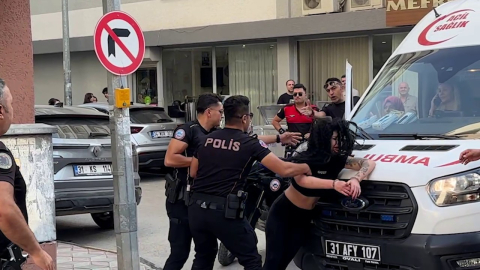 Hatay’da kavga eden kadınları polis güçlükle ayırdı