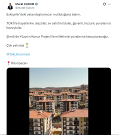Bakan Kurum: 500 bin anahtarı daha milletimizle buluşturacağız
