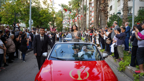 62’nci Altın Portakal'da 'geleneksel kortej' yapıldı / Ek fotoğraflar