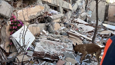 Gebze'de bina çöktü; kurtarma çalışması başlatıldı/Ek fotoğraflar