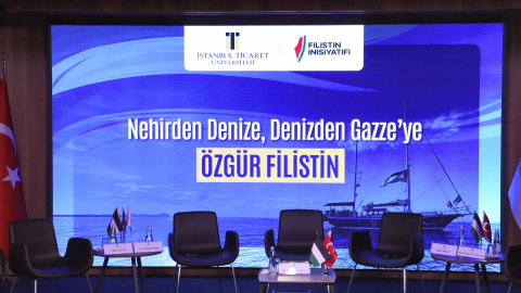 İstanbul - Küresel Sumud Filosu aktivistleri 'Özgür Filistin' paneline katıldı
