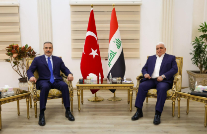 Bakan Fidan, Haşdi Şabi Komisyonu Başkanı Feyyad ile görüştü