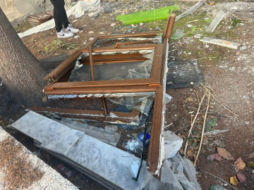 Ankara'da doğal gaz borusu kesilen dairede patlama