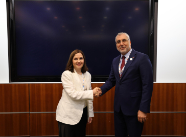 Bakan Işıkhan, Finlandiyalı mevkidaşı Laasonen ile görüştü