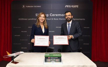 THY Teknik A.Ş ile Pegasus arasında anlaşma