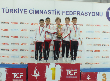 Şavkar Cimnastik Spor Kulübü, cimnastikte küçük erkeklerde de zirvede