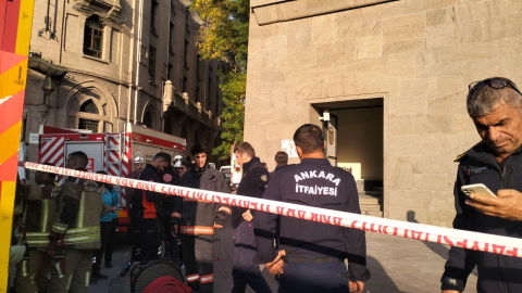 Üniversitenin yangın söndürme sisteminde gaz sızıntısı; 5 öğrenci ve 1 personel hastaneye kaldırıldı