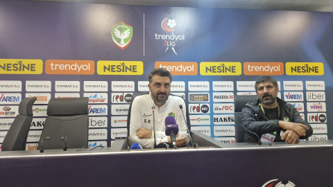 Amed Sportif Faaliyetler-Atakaş Hatayspor maçının ardından