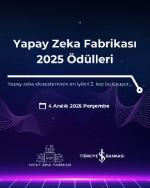 Yapay Zeka Fabrikası Ödüllerine başvurular başladı