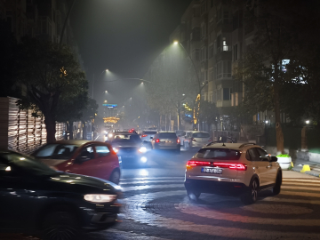 Keşan’da sis etkili oldu, hava kirliliği arttı