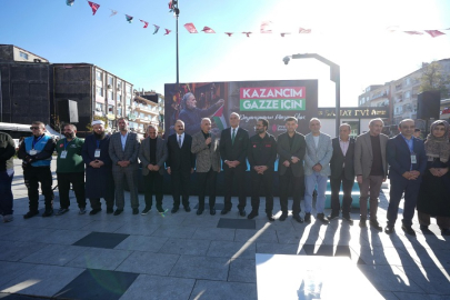 ‘Kazancım Gazze İçin’ kampanyası tanıtım programı Ümraniye’de gerçekleştirildi