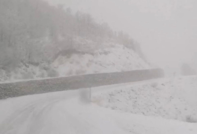 Tunceli’de kar yağışı