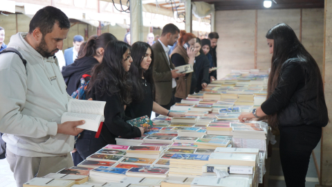Cizre’de ilk kitap fuarı kapılarını açtı