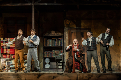 İstanbul- 'La Bohème' operasının prömiyeri AKM'de yapıldı