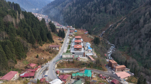 Ayder'de kaplıcanın açılışına sayılı günler kaldı