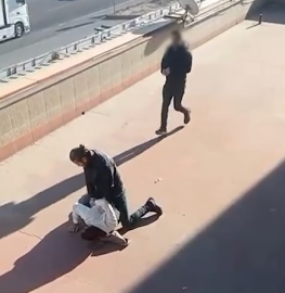 Kayseri’de 10 yıl hapisle aranan hükümlü, terasta yakalandı