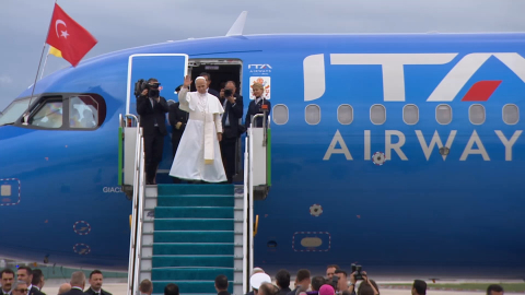 İstanbul- Papa 14. Leo, Türkiye'den ayrıldı