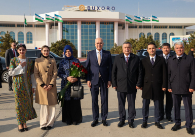 TBMM Başkanı Kurtulmuş, Özbekistan’da  / Geniş haber