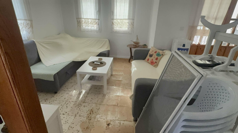 Bodrum'da isale hattı patladı; cadde göle döndü, evleri su bastı