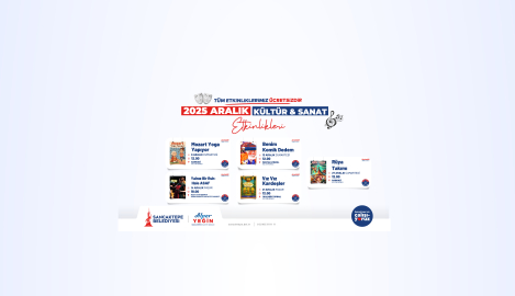 Sancaktepe Belediyesi, aralık ayı içerik takvimini paylaştı