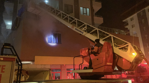 Rize’de depoda çıkan yangın söndürüldü