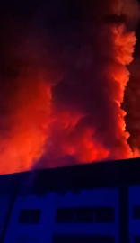 Kayseri’de mobilya atölyesinde yangın