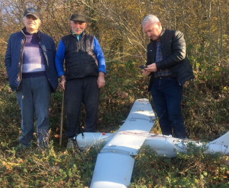 Kocaeli’de insansız hava aracı düştü