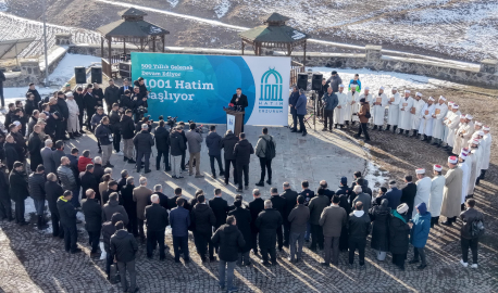 '1001 Hatim' geleneği, 492'nci kez Erzurum'da başladı