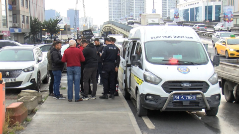 İstanbul- Başakşehir'de bankadan para çeken kişinin çantasını almak istediler; havaya ateş açılınca kaçtılar