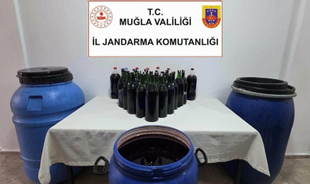 Muğla’da 1 ton sahte içki yakalandı
