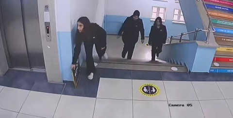 Lisede öğrencilerin Atatürk hassasiyeti