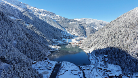 Uzungöl’de ‘beyaz bereket'; rezervasyonlarda artış