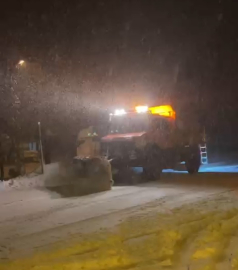 Kastamonu'da 17 ilçede eğitime kar engeli